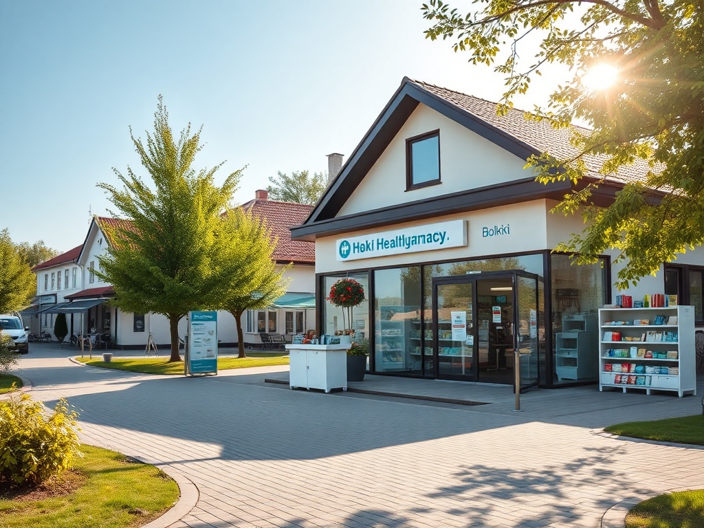 Ilustracja przedstawiająca symboliczne czekanie w kolejce do gabinetu lekarskiego w Będzinie, symbolizująca kolejki do specjalistów.