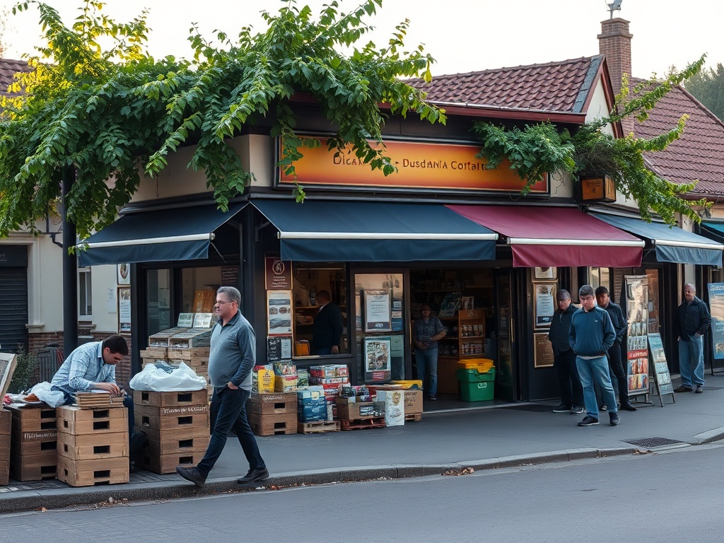 Mapa Będzina z zaznaczonymi inwestycjami finansowanymi z Funduszy Europejskich